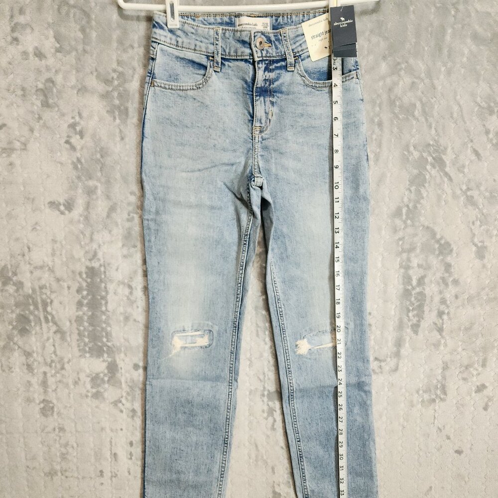 Abercrombie Kids high Rise Straight Jeans